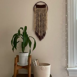 Earthy Yarn Wall Hanging